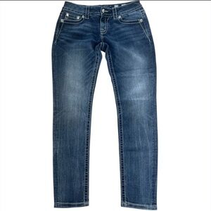 Miss Me Embellished Skinny Low Rise Jeans